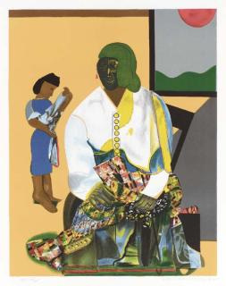 Romare Bearden - Mecklenburg Autumn