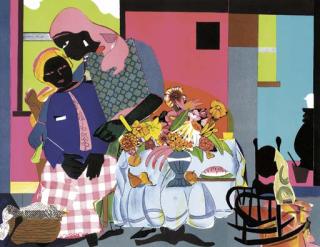 Romare Bearden - Morning (Carolina Morning) (G. and R. 62)
