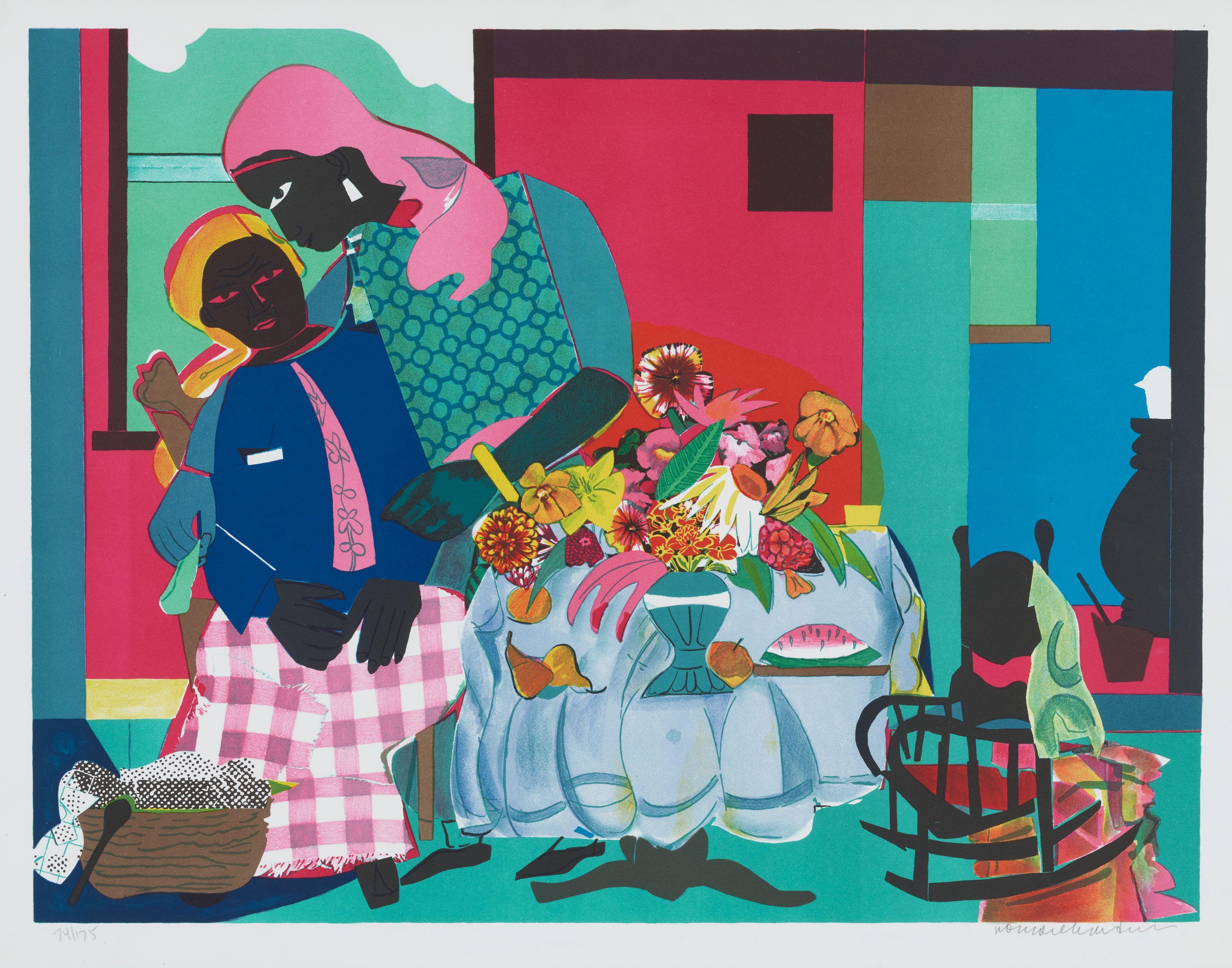 Romare Bearden - Morning (Carolina Morning)