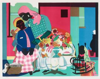 Romare Bearden - Morning (Carolina Morning)