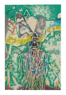 Romare Bearden - Odysseus Warrior