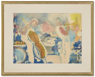 Romare Bearden - Of the Blues (Second Chorus): New York: Jimmy & Ray