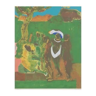 Romare Bearden - Prologue to Troy, from Prevalence of Ritual