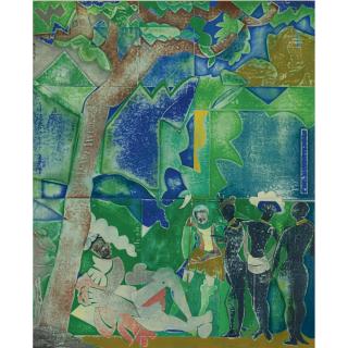 Romare Bearden - Prologue To Troy No. 2