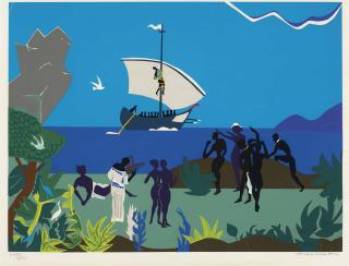 Romare Bearden - Siren\'S Song From Odysseus