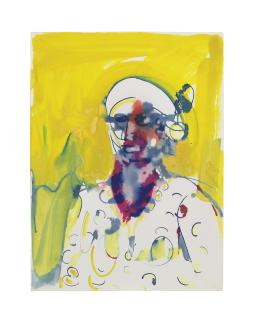 Romare Bearden - St. Martin Obeah (Sorcier de St. Martin, Manmbo St. Martin Yan)