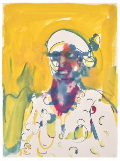 Romare Bearden - St. Martin Obeah (Sorcier de St. Martin, Manmbo St. Martin Yan)