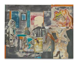 Romare Bearden - Strange Morning, Interior