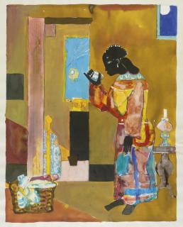 Romare Bearden - The Falling Star