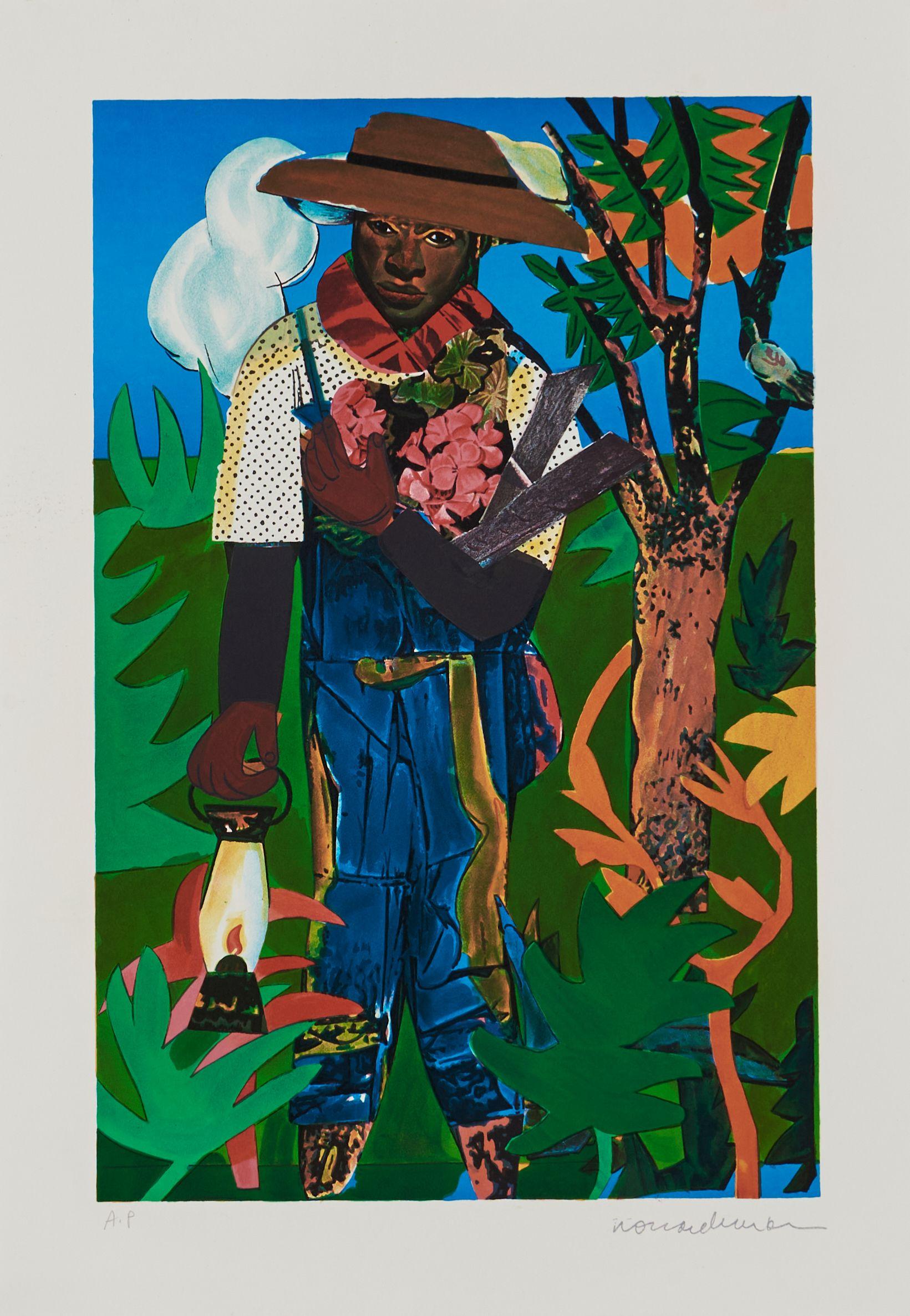 Romare Bearden - The Lantern