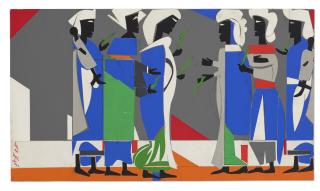 Romare Bearden - The Processional