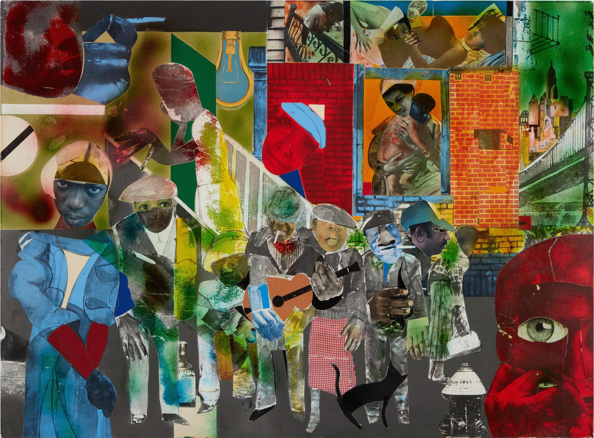 Romare Bearden - The Street