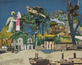 Romare Bearden - The Tidings