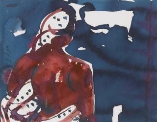 Romare Bearden - The White Wave