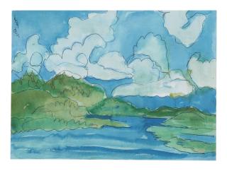 Romare Bearden - Untitled, \'Circa\' 1979