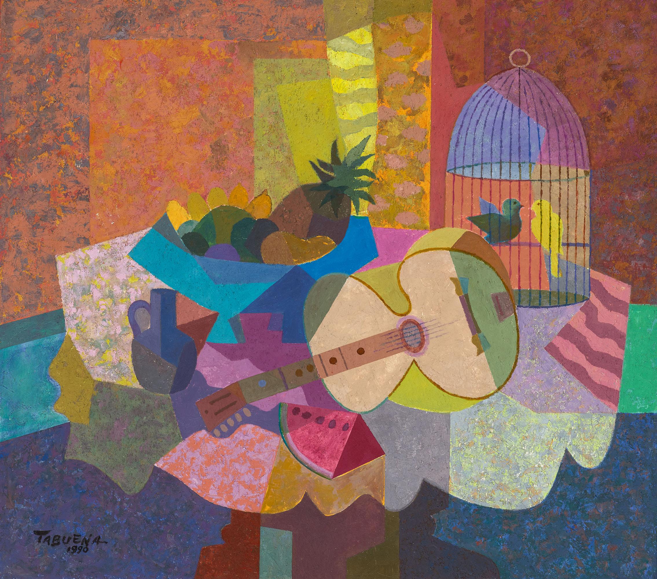 Romeo Tabuena - Guitar and Birdcage 