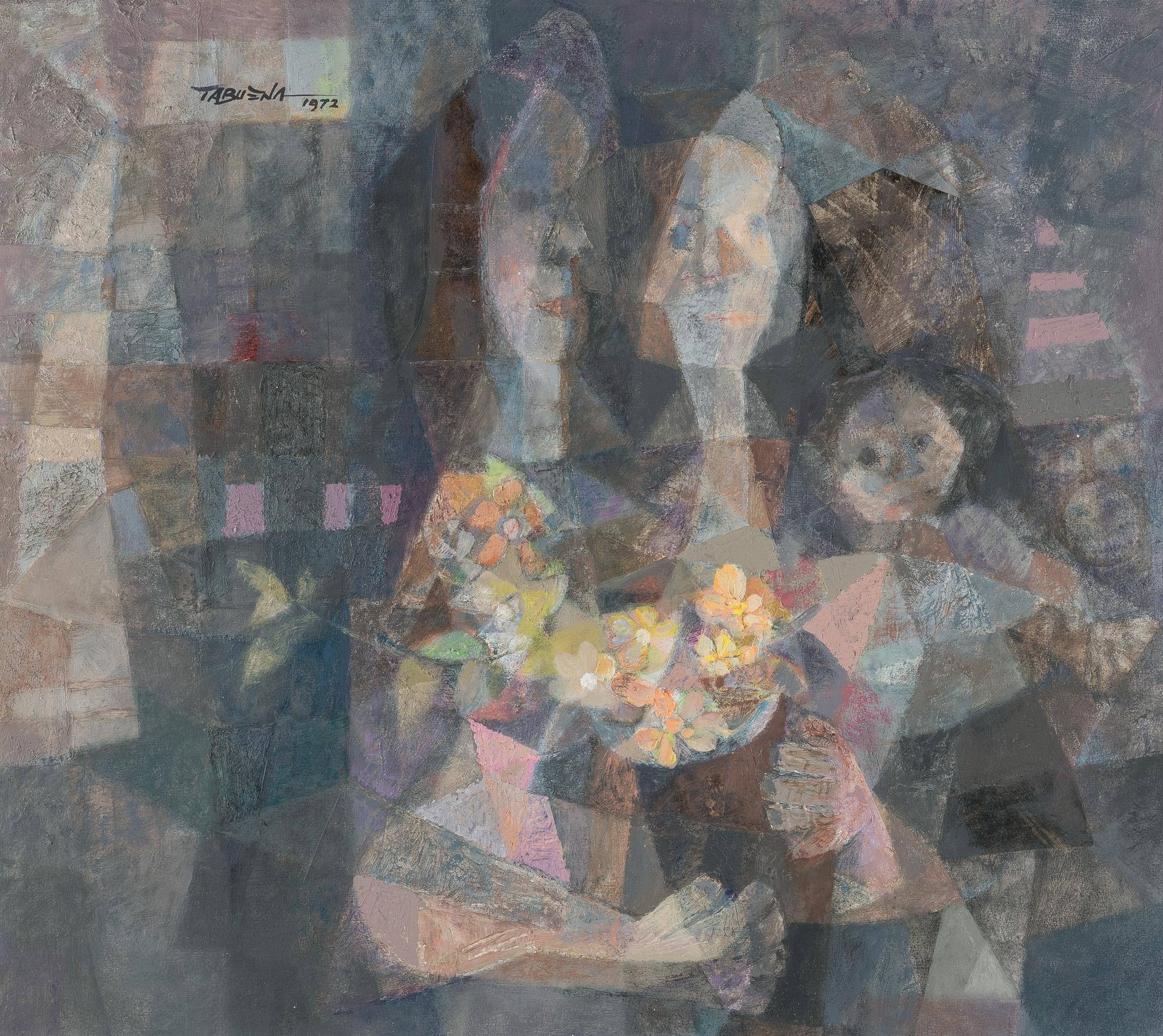 Romeo Tabuena - Zwei Frauen in der Kirche