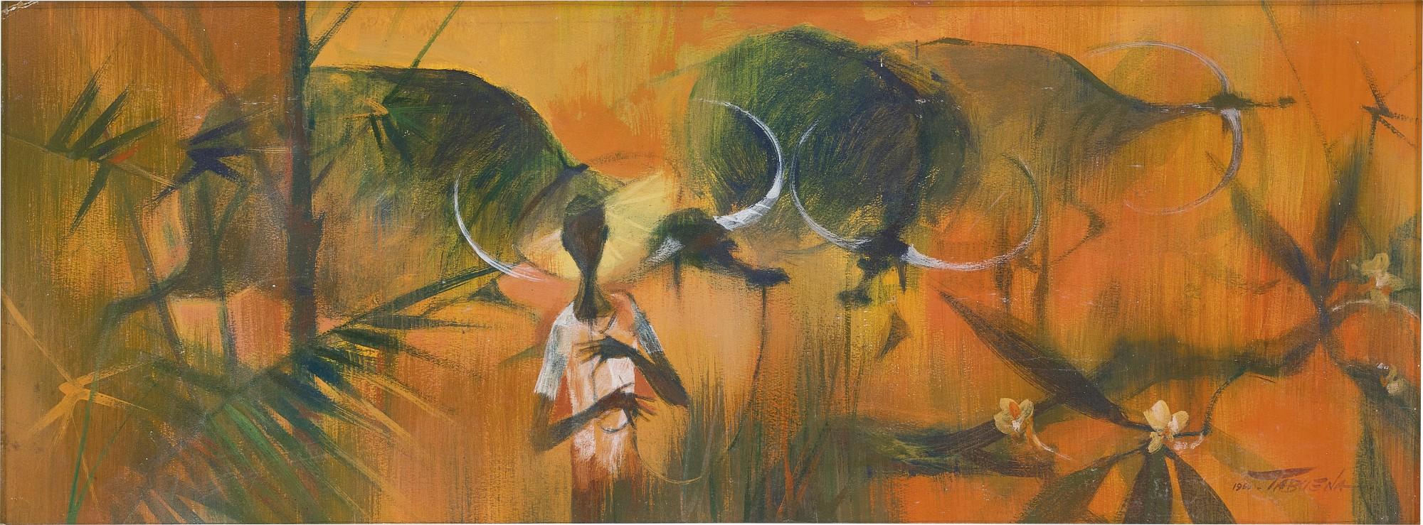 Romeo V. Tabuena - Boy With Carabaos