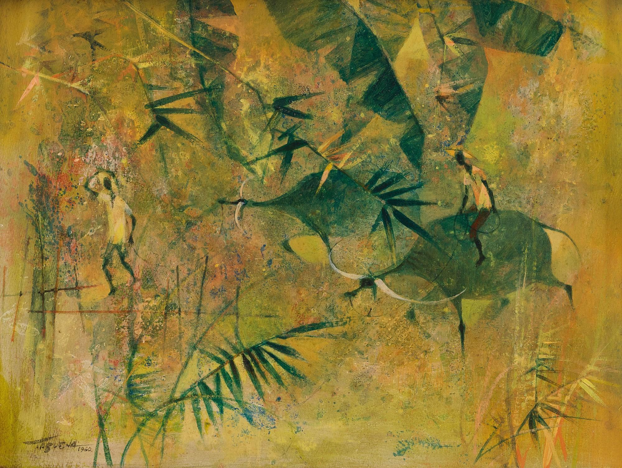 Romeo V. Tabuena - People and Buffaloes