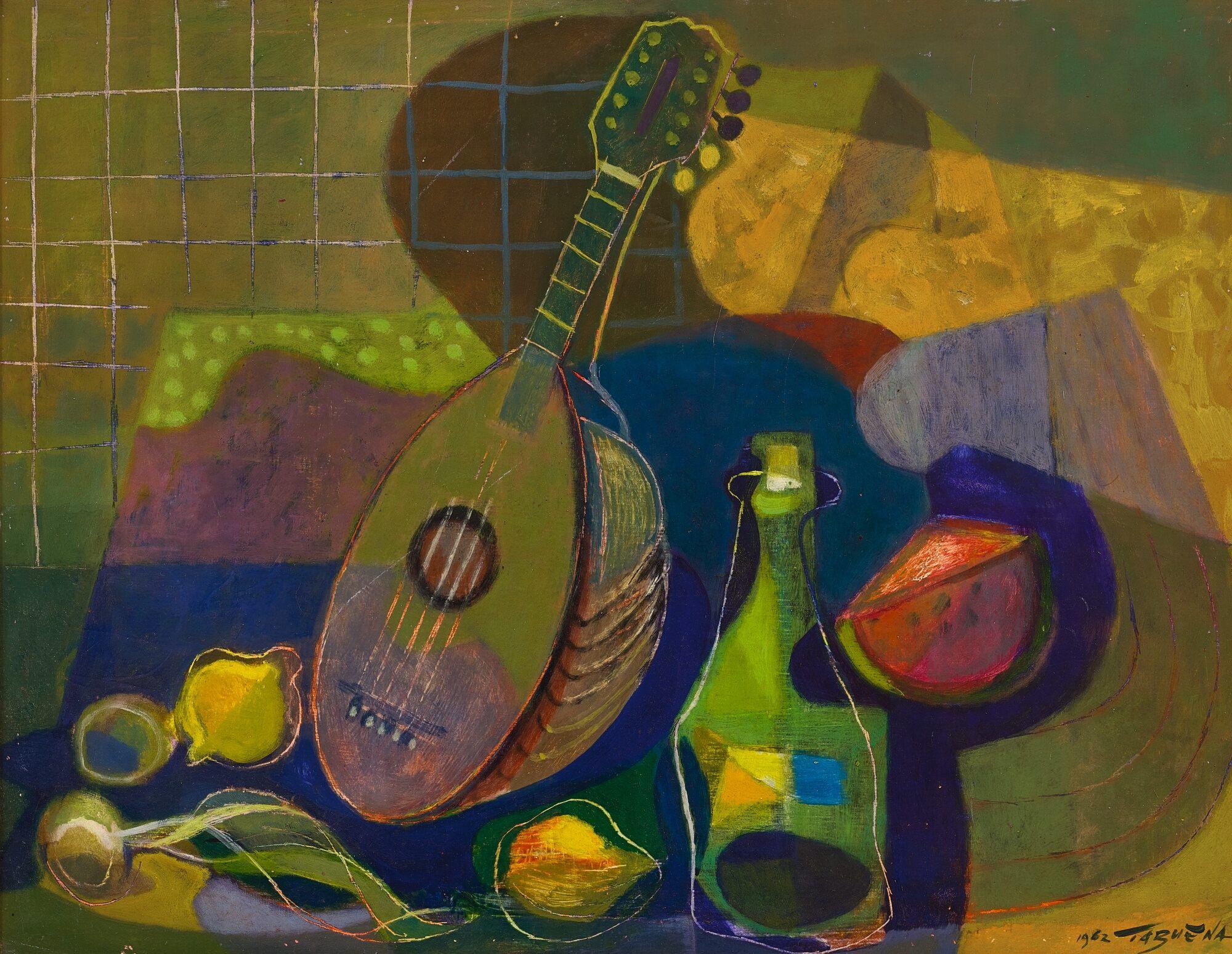 Romeo V. Tabuena - Still Life With Mandoline