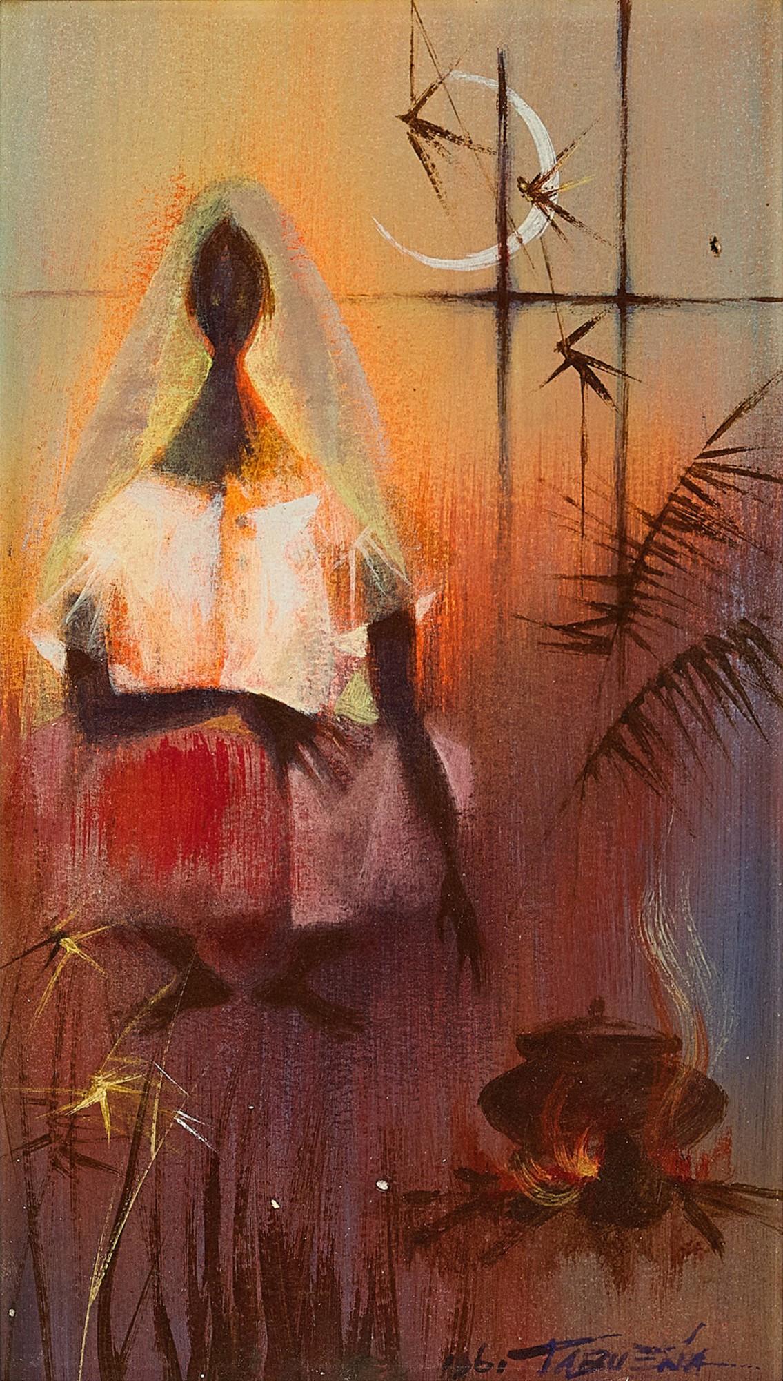 Romeo V. Tabuena - Woman Under Moon