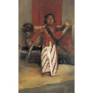 Romualdo Federico Locatelli - Young Dancer And Drummer