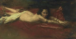 Romualdo Frederico Locatelli - Portrait Of A Nude