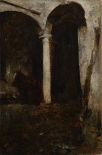 Romualdo Locatelli - Colonnato di Sant\'Agostino, Bergamo