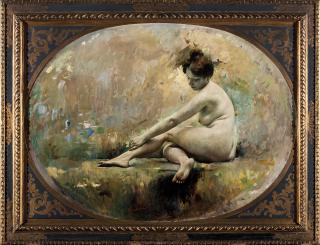 Romualdo Locatelli - La Ragazza Nuda (Girl in Nude)