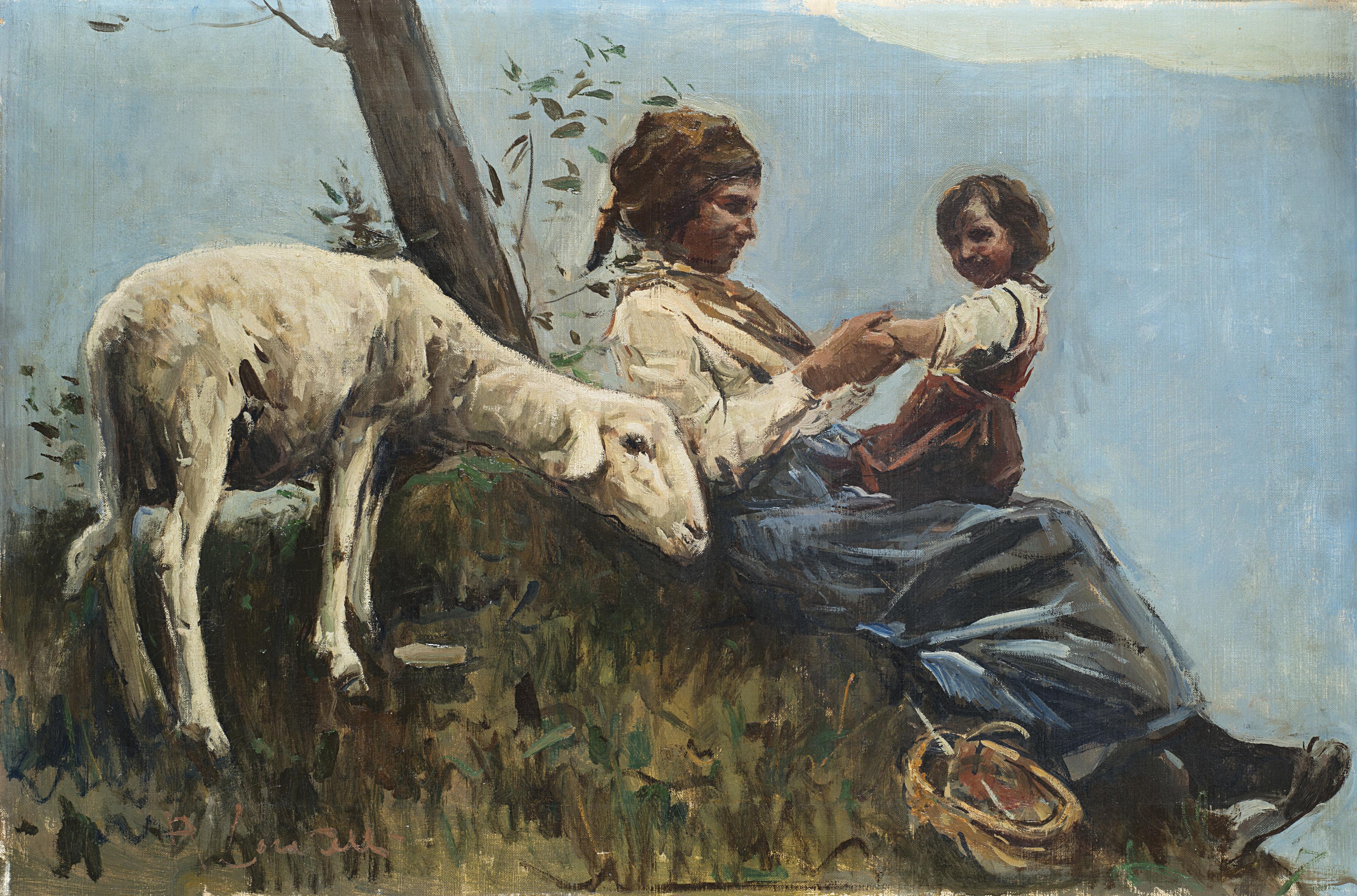 Romualdo Locatelli - Riposo in montagna