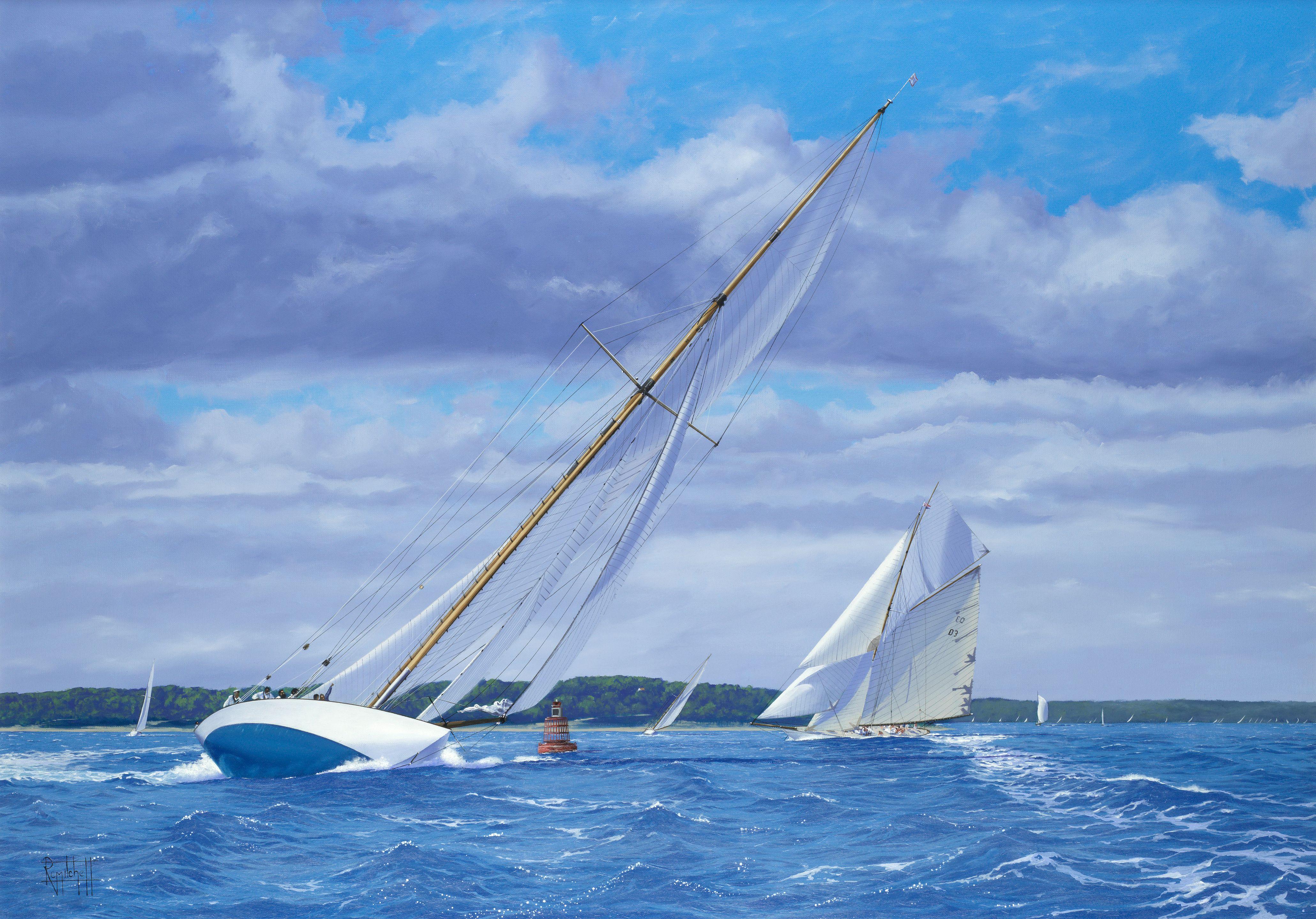 Ron Charles Mitchell - \'Mariquita First Around The Mark\'