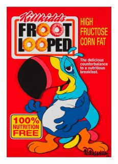 Ron English - Froot Looped, 2020