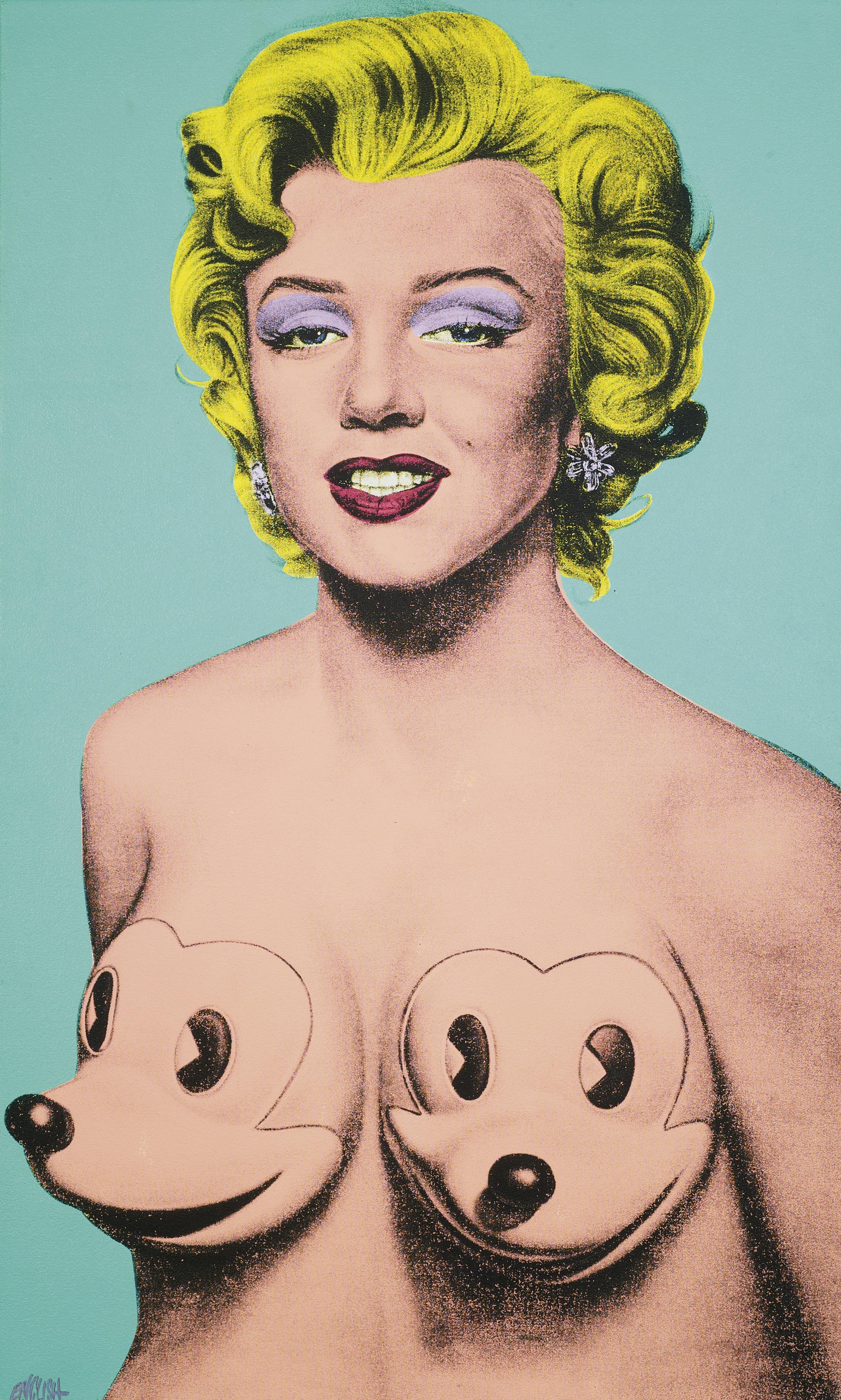 Ron English - Marilyn Anti-Warhol #5