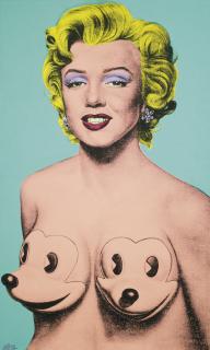 Ron English - Marilyn Anti-Warhol #5