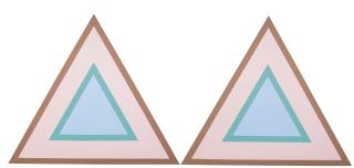 Ronald Albert Martin - Conclusion And Transfer Series Ii (Diptych)