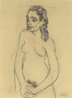 Ronald B. Kitaj - After Soutine\'s Only Nude