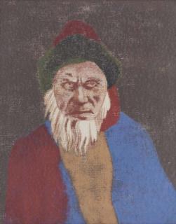 Ronald B. Kitaj - Louis Jouvet As Anne