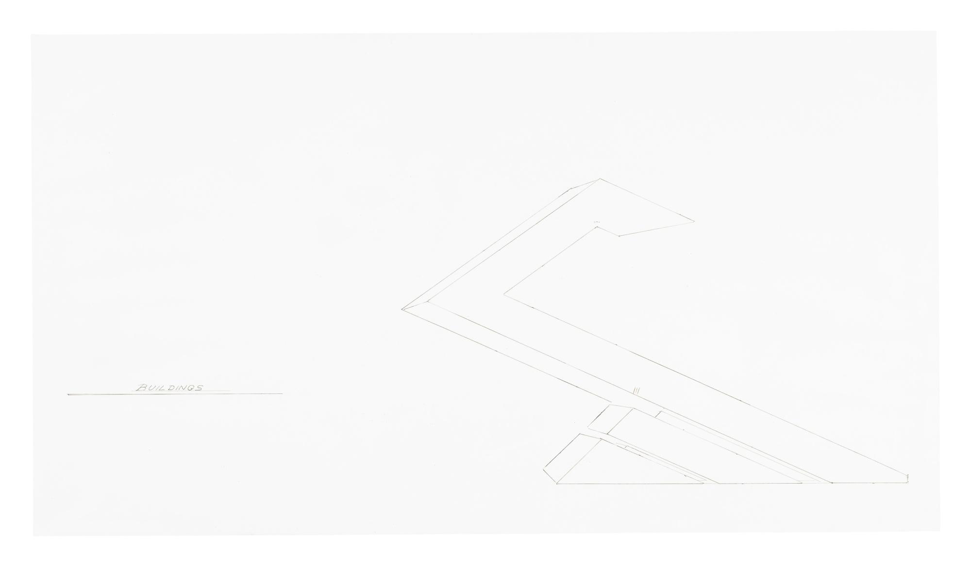 Ronald Bladen - Study For Black Saxon, 1977