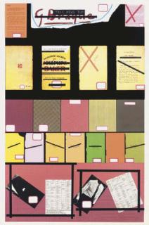 Ronald Brooks Kitaj R.A. - Ctric News Topi (Kinsman 31)