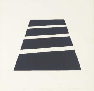 Ronald Davis - Black Trapezoid