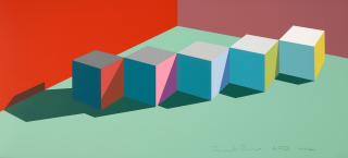 Ronald Davis - Five Blocks Row