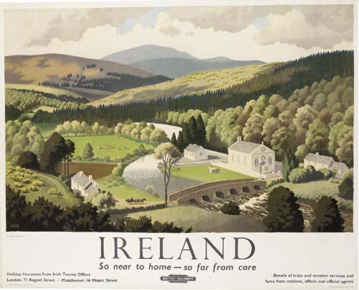 Ronald Lampitt - Vale of Clara, County Wicklow, Ireland, British Railways