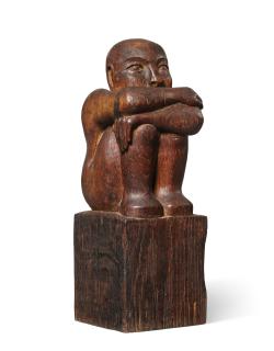 Ronald Moody - Crouched Male Figure