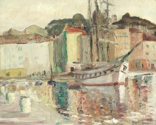 Ronald Ossory Dunlop R.A., R.B.A. - Port, St Tropez