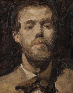 Ronald Ossory Dunlop R.A., R.B.A. - Self-Portrait