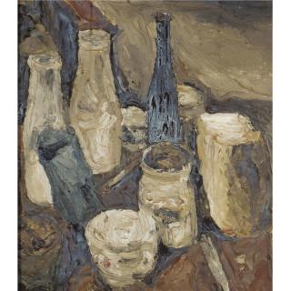 Ronald Ossory Dunlop, R.A. - Objects On A Table