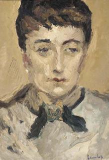 Ronald Ossory Dunlop, R.A. - Portrait of a lady