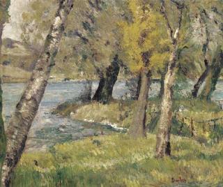 Ronald Ossory Dunlop, R.A. - Riverscene