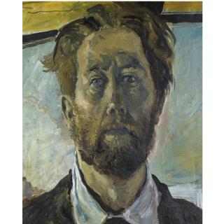 Ronald Ossory Dunlop, R.A. - Self Portrait