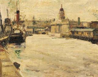 Ronald Ossory Dunlop, R.A. - The Thames